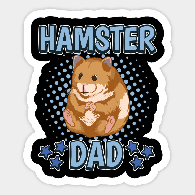 Hamster Dad Sticker by TheTeeBee